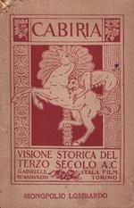 Cabiria. Visione storica del terzo secolo a.C