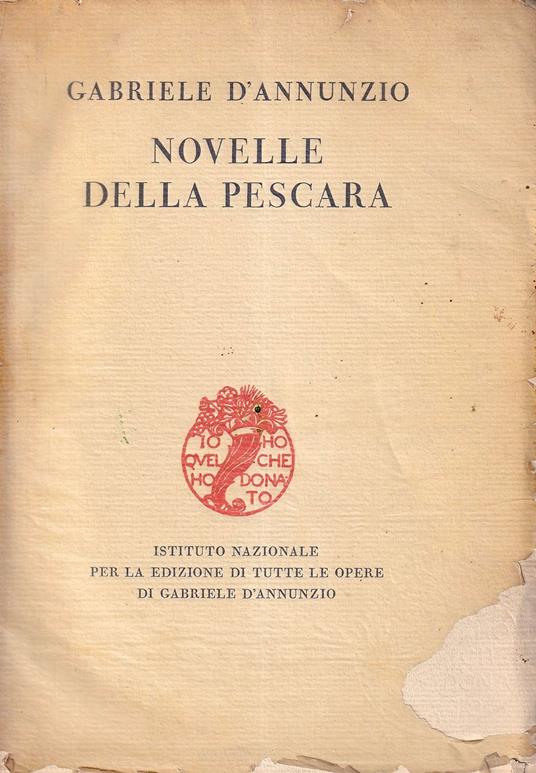 Novelle della Pescara - Gabriele D'Annunzio - copertina
