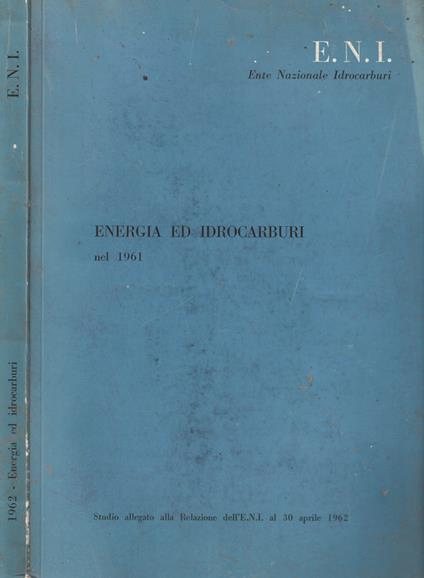 Energia ed Idrocarburi nel 1961 - copertina