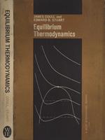 Equilibrium thermodynamics