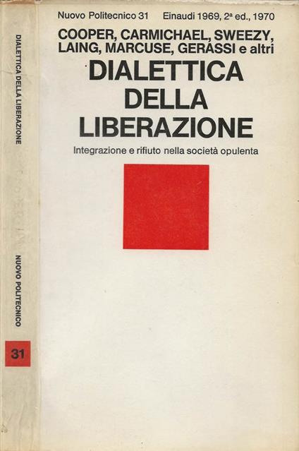 Dialettica della liberazione - copertina