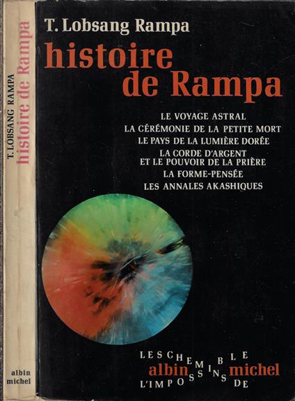 Histoire de Rampa - T. Lobsang Rampa - copertina