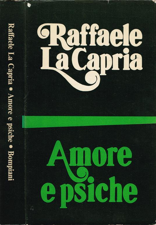 Amore e psiche - Raffaele La Capria - copertina