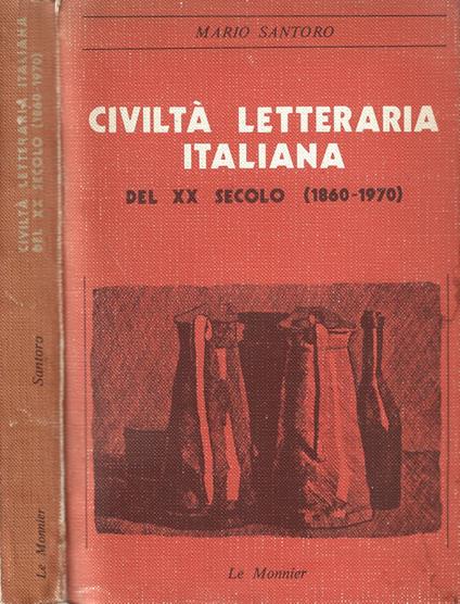 Civiltà letteraria italiana - Mario Santoro - copertina