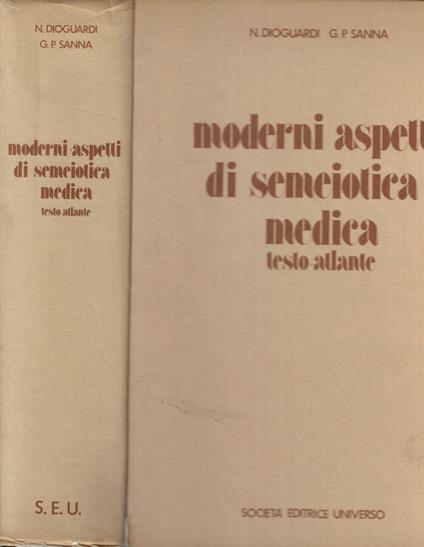 Moderni aspetti di semiotica medica- Testo atlante - copertina