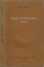 Opera dodicesima: Poesie