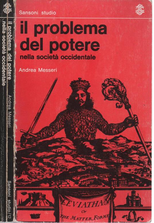 Il problema del potere nella società occidentale - Andrea Messeri - copertina