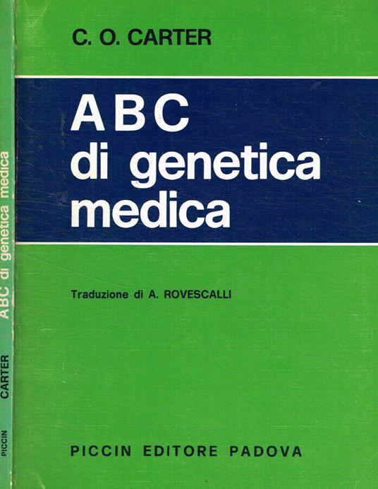 ABC di genetica medica - C. O. Carter - copertina