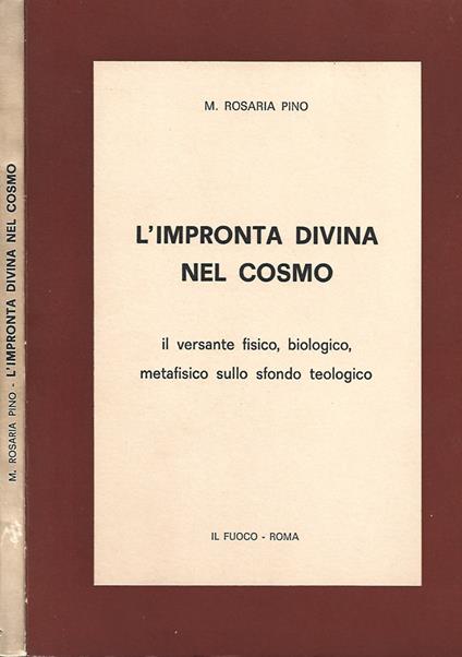 L' impronta divina nel cosmo - copertina