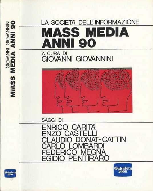 Mass Media Anni 90 - Giovanni Giovannini - copertina