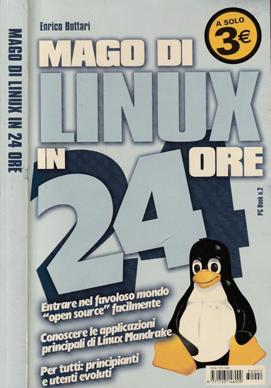 Mago di Linux in 24 ore - Enrico Botta - copertina