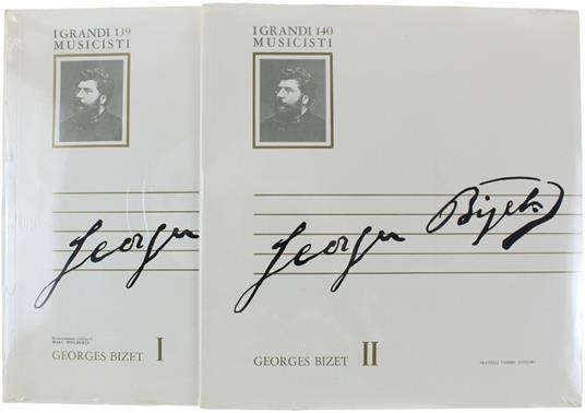 Georges Bizet - 2 Dischi Nuovi Nei Fascicoli Nuovi: (Fabbri I Grandi Musicisti N. 139 - 140) - Bizet Georges - Georges Bizet - copertina