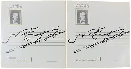 Niccolo' Paganini - 2 Dischi Nuovi Nei Fascicoli Nuovi: (Fabbri I Grandi Musicisti N. 15 - 16) - Paganini Niccolò - Niccolò Paganini - copertina