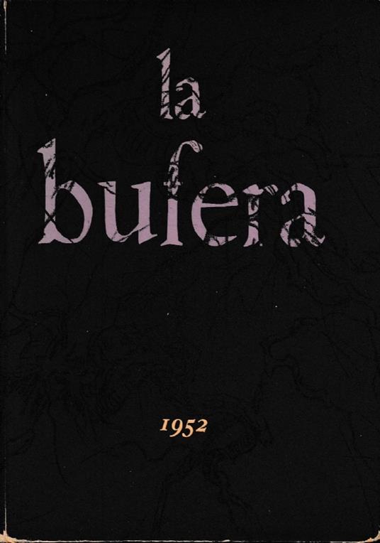 La bufera - Edoardo Calandra - copertina