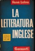 La LETTERATURA Inglese - René Lalou - copertina