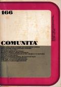 Comunità. Rivista mensile di informazione e cultura fondata da Adriano Olivetti. Anno XXVI, N. 166, febbraio 1969 - copertina