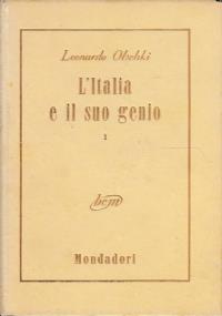 L’Italia e il suo genio - Leonardo Olschki - copertina