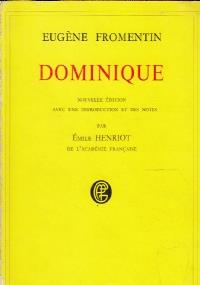 Dominique - Eugène Fromentin - copertina