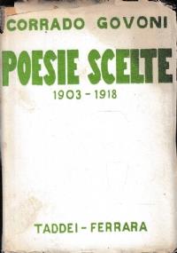 Poesie scelte (1903 - 1918) - Corrado Govoni - copertina