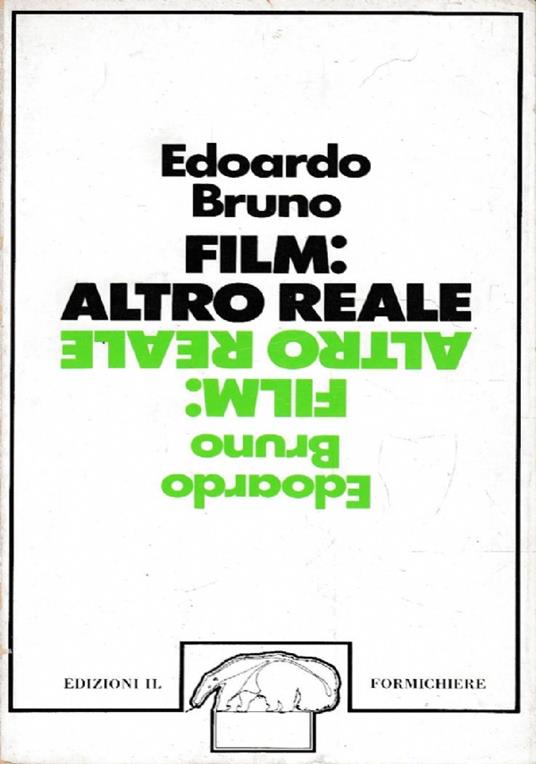 Film: Altro Reale - Edoardo Bruno - copertina