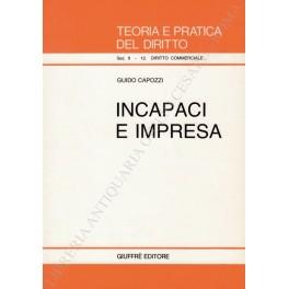 Incapaci e impresa - Guido Capozzi - copertina