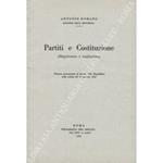 Partiti e Costituzione (Magistratura e neofascismo). Discorso pronunciato al Senato della Repubblica nella seduta del 22 gennaio 1952