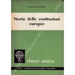 Storia delle costituzioni europee - copertina