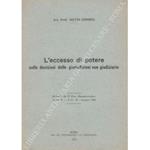 L' eccesso di potere nelle decisioni delle giurisdizioni non giudiziarie