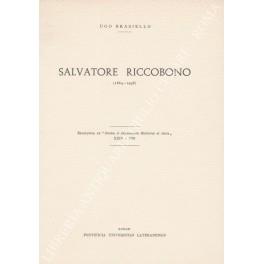 Salvatore Riccobono (1864 - 1958) - copertina