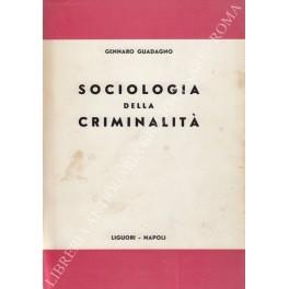 Sociologia della criminalità - copertina