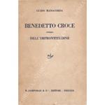 Benedetto Croce ovvero dell'improntitudine