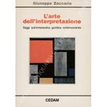 L' arte dell'interpretazione. Saggi sull'ermeneutica giuridica contemporanea