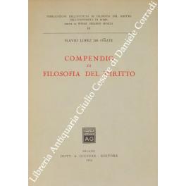 Compendio di filosofia del diritto - copertina