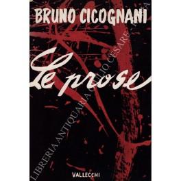 Le prose - Bruno Cicognani - copertina