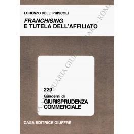 Franchising e tutela dell'affiliato - Lorenzo Delli Priscoli - copertina