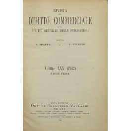 Rivista del Diritto Commerciale e del diritto generale delle