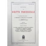 Rivista di Diritto Processuale. Annata 2006. Diretta da: Francesco Carnelutti, Giuseppe Chiovenda, Piero Calamandrei, Enrico Tullio Liebman. Anno LXI (Seconda Serie)