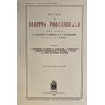 Rivista di Diritto Processuale. Annata 1998. Diretta da: Francesco Carnelutti, Giuseppe Chiovenda, Piero Calamandrei, Enrico Tullio Liebman. Anno LIII (Seconda Serie)