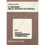 Il recesso nelle società di capitali