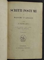 Scritti Postumi