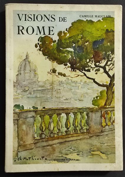 Vision de Rome - Camille Mauclair - copertina
