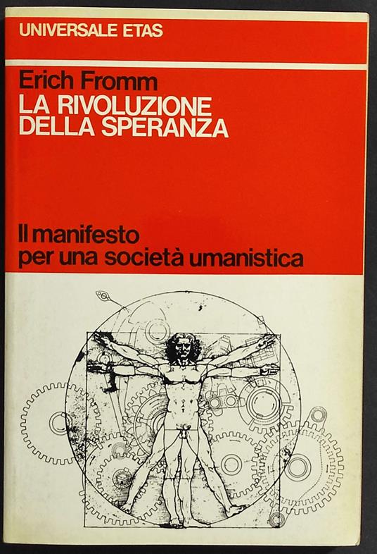 La Rivoluzione della Speranza - Erich Fromm - copertina