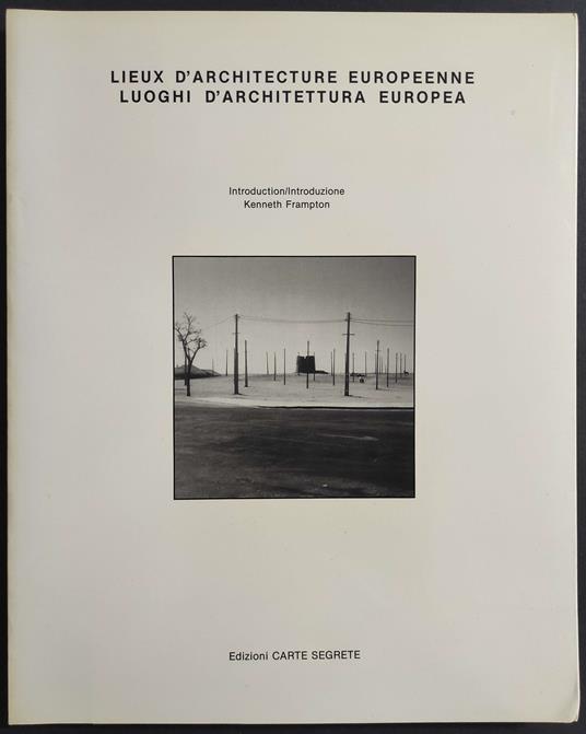 Luoghi d'Architettura Europea - Kenneth Frampton - copertina