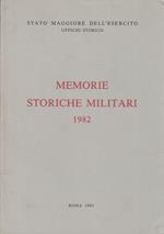 Memorie storiche militari 1982