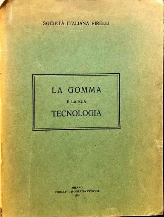 La gomma e la sua tecnologia - copertina