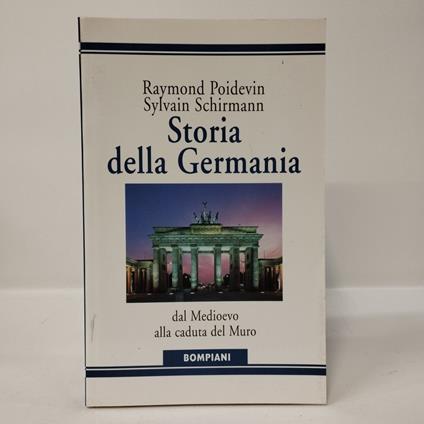 Storia della Germania dal Medioevo alla caduta del muro - copertina