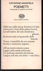 Poemetti Prefazione e traduzione di Gilberto Altichieri