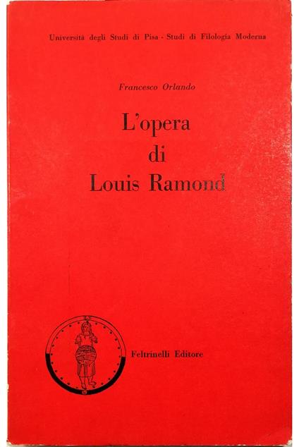 L' opera di Louis Ramond - Francesco Orlando - copertina