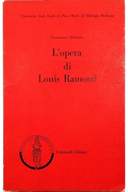 L' opera di Louis Ramond - Francesco Orlando - copertina