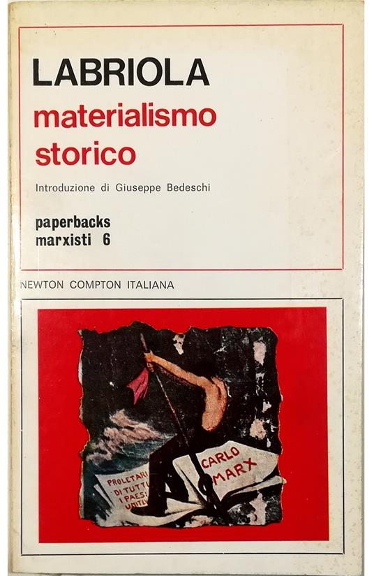 Del materialismo storico Delucidazione preliminare - copertina